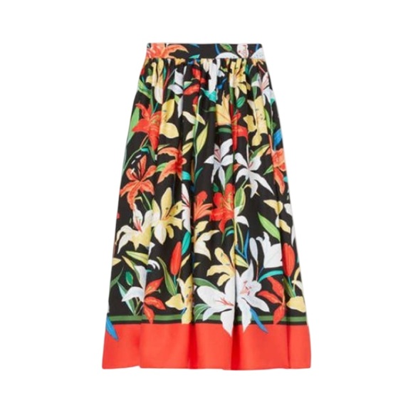 kate spade Dresses & Skirts - Kate Spade Summer Lilies Floral Skirt NWT Size S